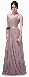 Alice Taupe Tulle Gown SALE